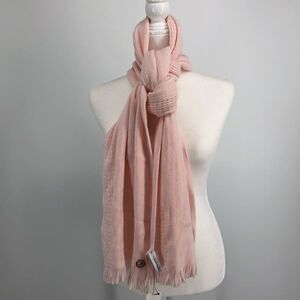 🆕‎ CALVIN KLEIN Baby Pink Scarf NWT